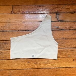 FULL SET AVAILABLE Set Active SculptFlex Ribbed One shoulder sports bra